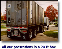 our container leaves